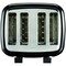 Proctor-Silex Proctor Silex Plastic Black 4 slot Toaster 8 in. H X 12.25 in. W X 11.31 in. D 24215 - alternate 6